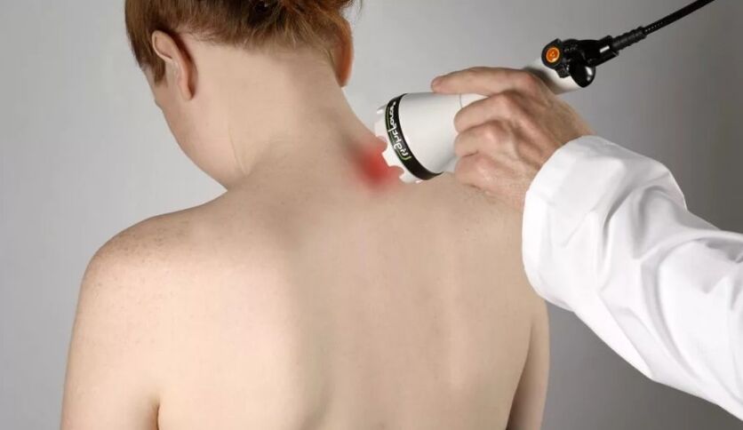 Physiotherapeutische Methode zur Behandlung von Gebärmutterhalsosteochondrose