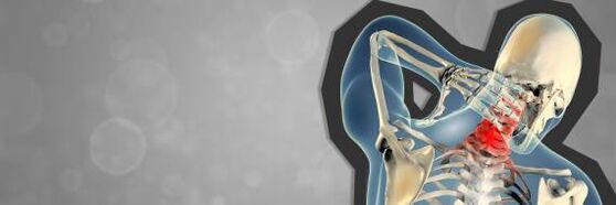 Osteochondrose der Halswirbelsäule